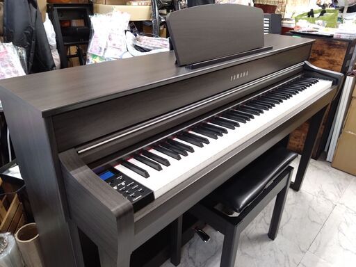 電子ピアノ YAMAHA ヤマハ Clavinova クラビノーバ CLP-735DW 動作品