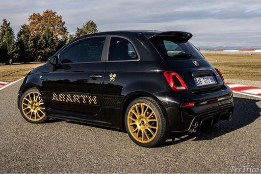 ABARTH 695 マフラー本体 4本出し