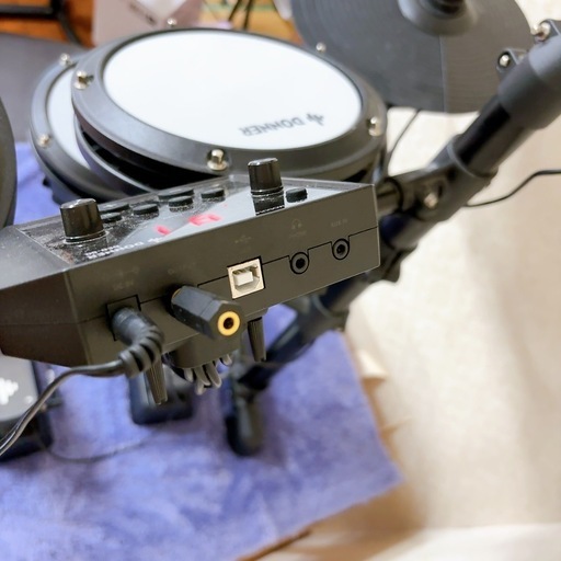ジャンク品 Donner DED-80 電子ドラムセット