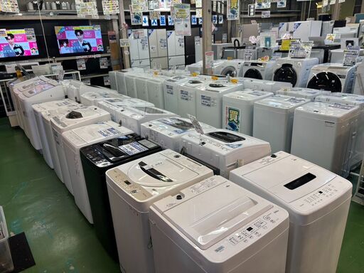 【愛品館八千代店】YAMADA　ヤマダ　2024年製　5.5㎏全自動洗濯機　YWM-T55LK