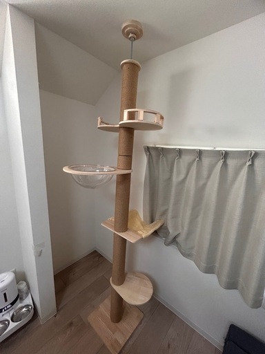 キャットタワー 木製 突っ張り」の人気商品一覧・価格比較 - 価格.com 【引取り予定者決定】【美品】キャットタワー 突っ張り式
