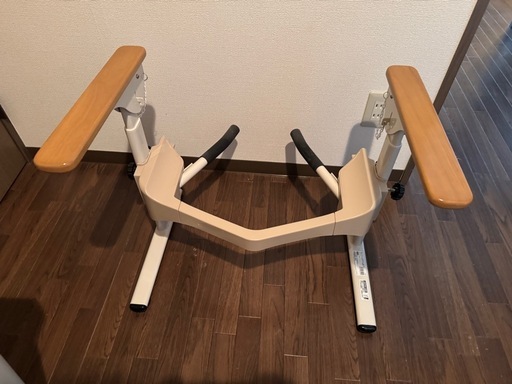 アロン化成　洋式トイレ用フレーム　手すり S-はねあげR-2 介護　トイレ