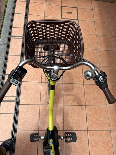 電動アシスト自転車、パナソニックバッテリー 16Ahです。    