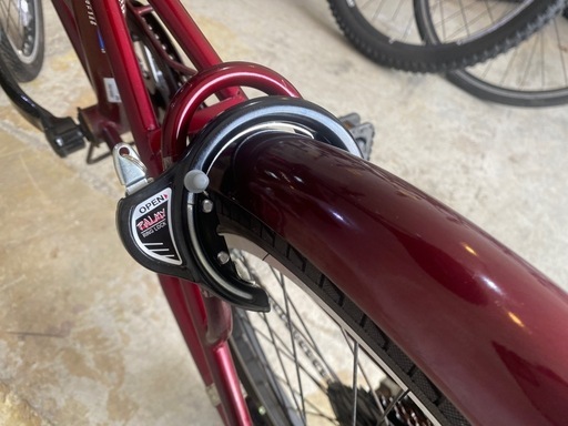 【CHEVROLET】20インチ折りたたみ自転車　カゴ付き