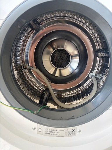 動作確認済 SHARP ドラム式洗濯機 ES-H10F