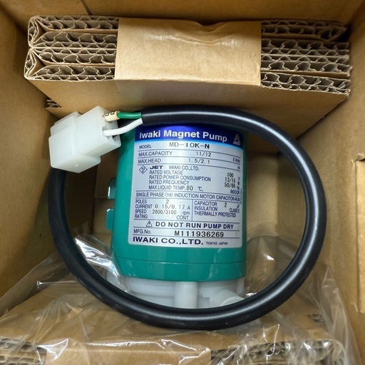マグネットポンプ　未使用　MD-10K-N