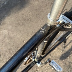 クロスバイク　RALEIGH RADFORD CLASSIC 520（2017年購入）ネイビー系 現状販売 要メンテナンスの画像