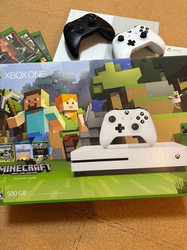 Xbox One S Minecraft フェイバリットバンドル 本体