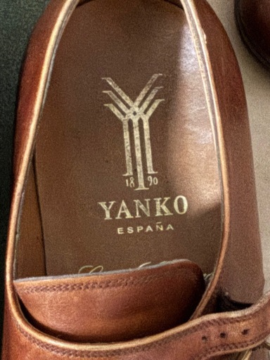YANKO 革靴 2足セット 茶・赤