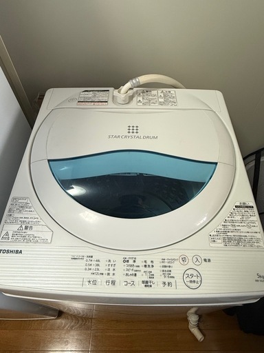 TOSHIBA 洗濯機　5キロ