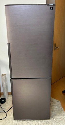 シャープ　ノンフロン冷蔵庫　271L  2017年製