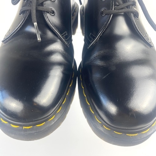 Dr.Martens 1461 BEX 3ホール UK6 厚底 レザー 黒