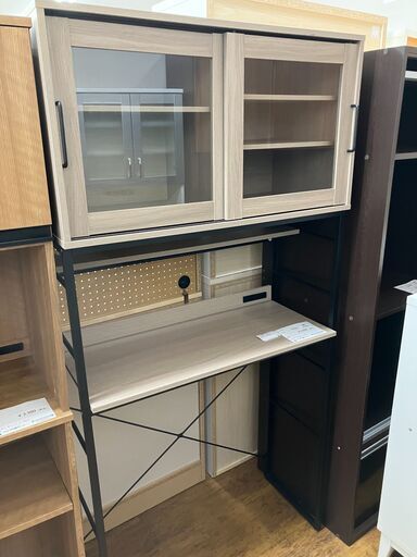 ★リユースのサカイ水戸店★ NITORI レンジ台  H184×D38×W90.5 クリーニング済み MT9304