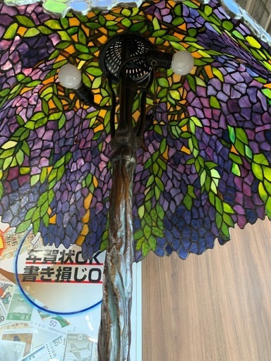 ★来店限定★ アールデコ調　ブロンズ像台座　ビンテージライト