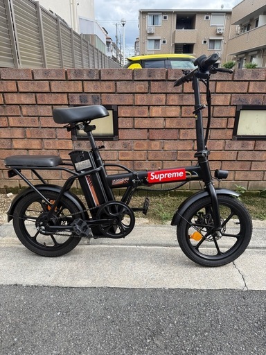 ナンバー登録可能な折りたたみ自転車
