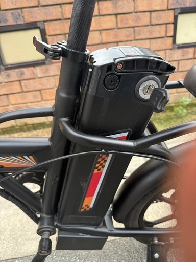 ナンバー登録可能な折りたたみ自転車