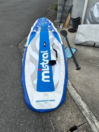 【総額10万超】人気ブランド mistral（ミストラル）SUPフルセット＋ライフジャケット付き！すぐ海に出られます