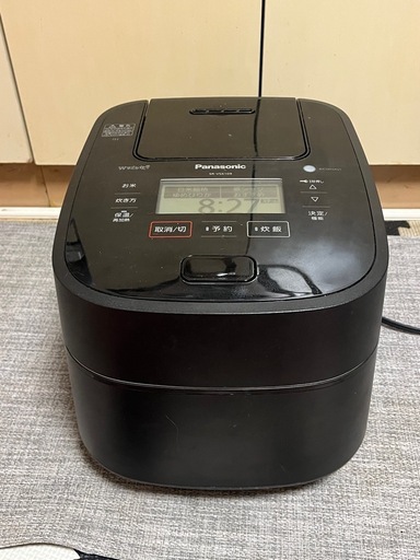 Panasonic炊飯器 スチーム&可変圧力IHジャー炊飯器