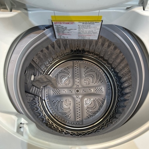 配送可【シャープ】7K洗濯機★2019年製　クリーニング済み/6ヶ月保証付き【管理番号 0712 新】