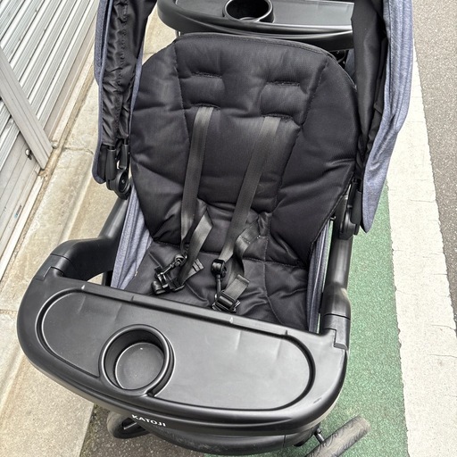 2人でゴーDX カトージ　2人乗りベビーカー　二人でゴーDX   二人乗りベビーカー   美品