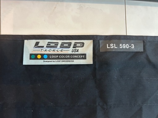 LOOP black line 9ft 3Pcs #5 フライロッド
