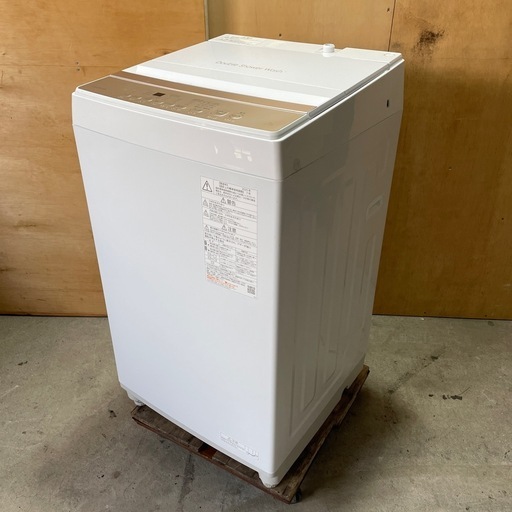 中古品 TOSHIBA 洗濯機 7kg AW-7GM4 2025年 動作確認済み