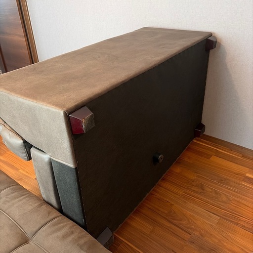 関家具　
オネスト カウチソファ 左カウチ ブラック