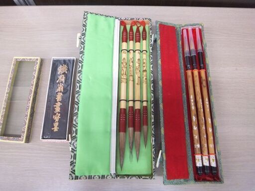 鐵斎翁書畫寶墨 微州胡開文製 油煙一〇一 中国金陵筆荘 重量約101g 富岡鉄斎 縦14.2×横4.2㎝ 中国毛筆セット 書道 苫小牧