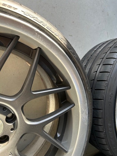 TWS Reizent wx07 19 9.5J+22 100 5H 4本セット