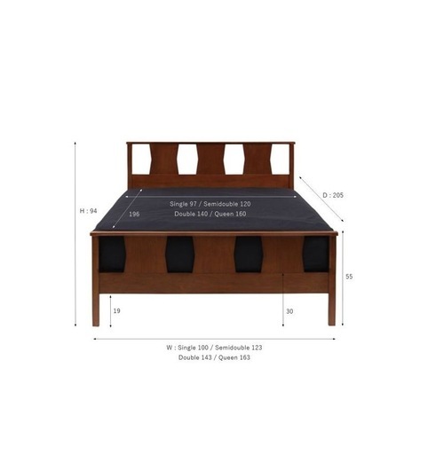 JARNAL STANDARD FURNITURE BROOKS BED  