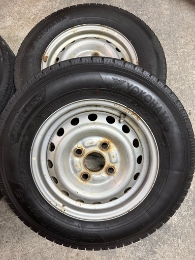 軽トラ 軽バン 軽自動車　冬タイヤスタッドレス 145/80R12 80/78N LTタイヤ