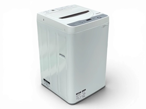 2607004】SHARP（シャープ） 全自動電気洗濯機（5.5kg） ES-GE5B-T