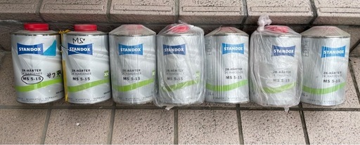 ⭐️ 鈑金屋さん必見‼︎高品位スタンドックス社製 塗料類 保管品 (キミ 