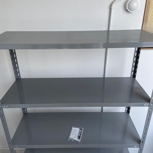 キタジマ スチール棚 スチールラック 力量ラック5段 