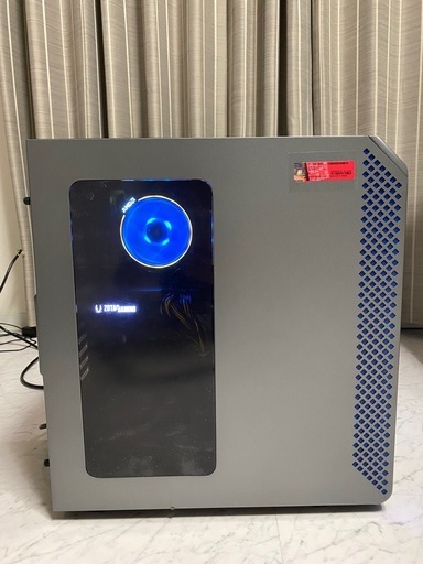 ゲーミングPC・モニタ・モニタライト(GALLERIA XA7R-R37・ASUS VG278QR・ELECOM DEML01BK )