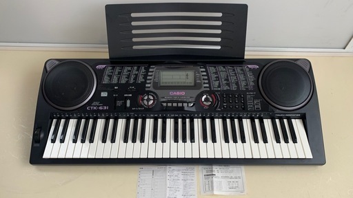 CASIO 電子キーボード CTK-631 61鍵盤 (naka moto) 新八柱の鍵盤楽器