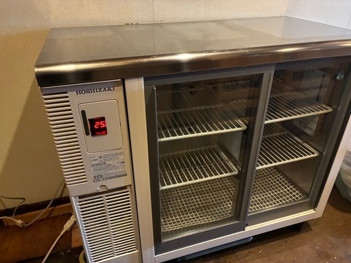 引取限定】ホシザキ テーブル形冷蔵ショーケース RTS-90STD（128L