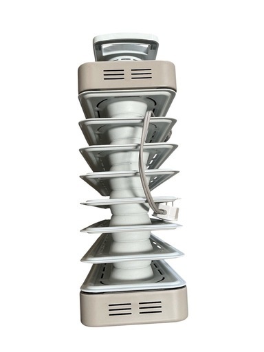 デロンギ ヴェルティカルド オイルヒーター RHJ21F0812-WH ホワイト　通電確認済
