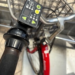 大竹〜岩国】ブリヂストン 電動アシスト自転車 アシスタ 赤（要整備 