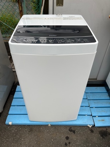美品　20年製 ハイアール 5.5kg 全自動洗濯機 JW-C55D　