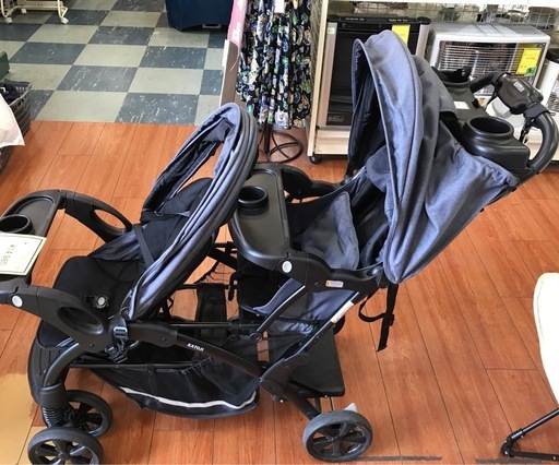 フォロワー限定割引有★【ジャングルジャングル岸和田店】ベビーカー　KATOJI　カトージ　2人でゴーDX　GPW-02　南大阪 岸和田