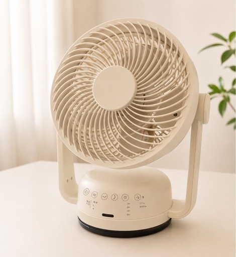 ピエリアサーキュレーター扇風機 (まなめっこ) 南草津の季節、空調家電 