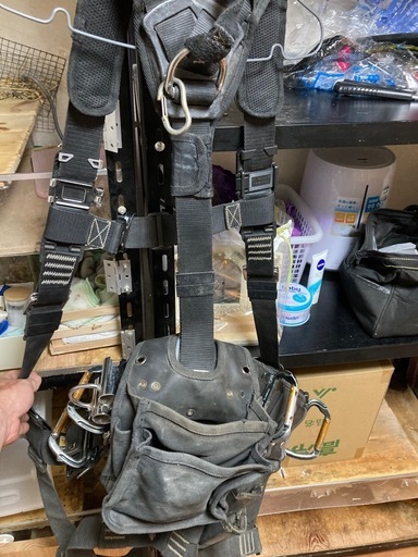 鳶必見！！椿モデル墜落制止用器具ハーネス一式！