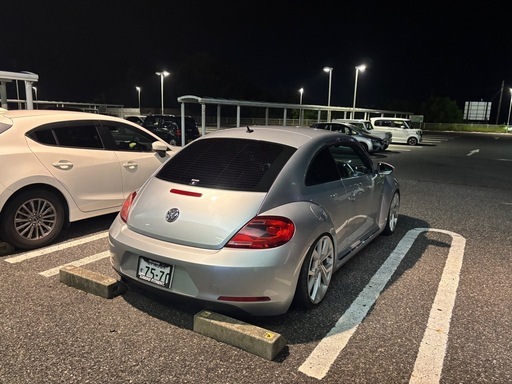 フォルクスワーゲン　ザビートル　デザインレザーパッケージ車検付き　ナビ　ETC シャコタン