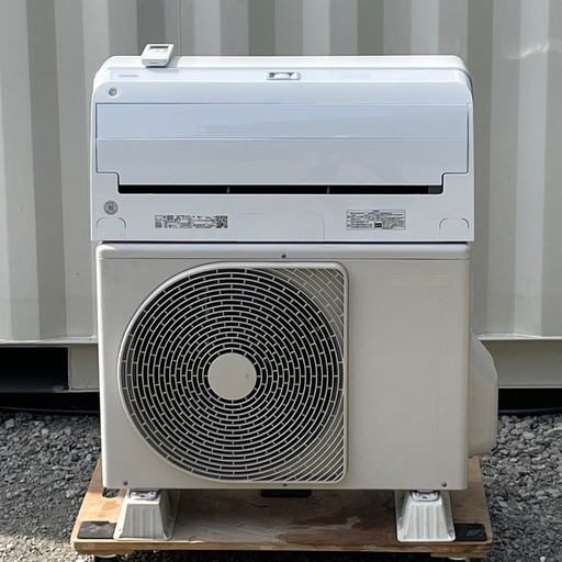 取付け可 ! !◇東芝 6畳用 2023年製 自動お掃除 空清 パワフル100V 