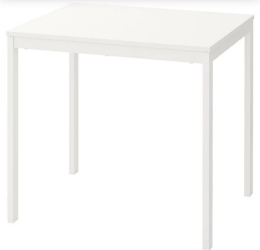 IKEA VANGSTA ヴァングスタ 伸長式テーブル ホワイト（120cm→180cm）