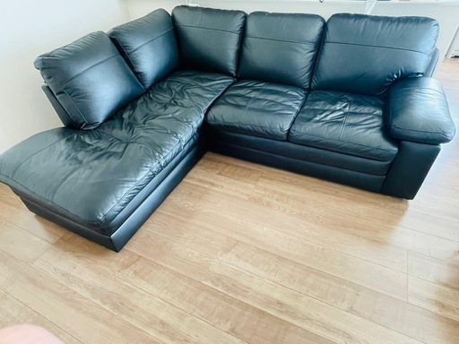 【現行20万円早い者勝ち✨】ニトリ 本革L字カウチソファ Sステイツ  477a598e96c46ae5e193789799622b 