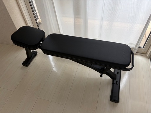 リーディングエッジ] トレーニングベンチ 折り畳み式 耐荷重300kg