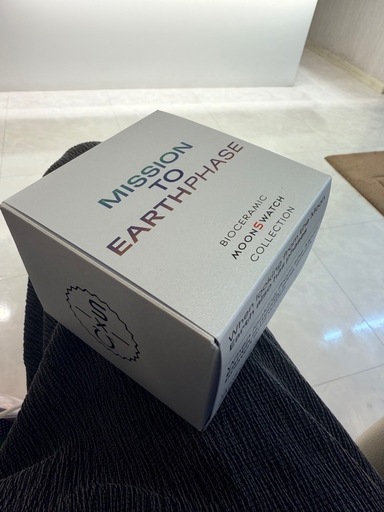 Omega x Swatch  mission to Earthphase