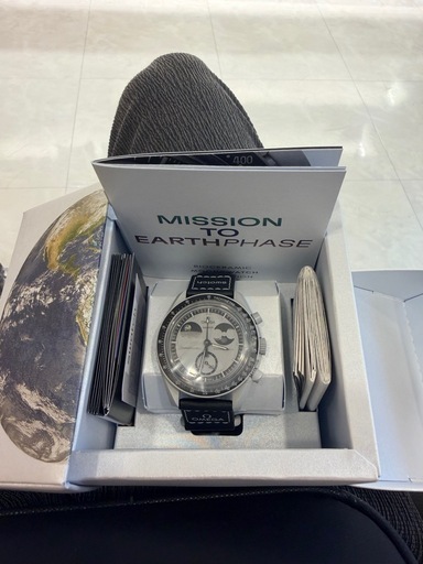 Omega x Swatch  mission to Earthphase